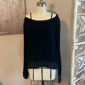 Designer Velvet Sweatshirt